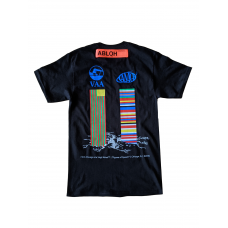 Virgil Abloh MCA Figures of Speech Grass Graveyard (Blue Text) Tee Black