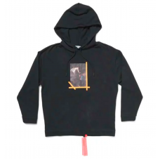 Virgil Abloh MCA Figures of Speech OFF-WHITE Caravaggio Hoodie Black