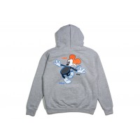 Virgil Abloh x Disney x Brooklyn Museum Mickey Mouse Youth Hoodie Grey