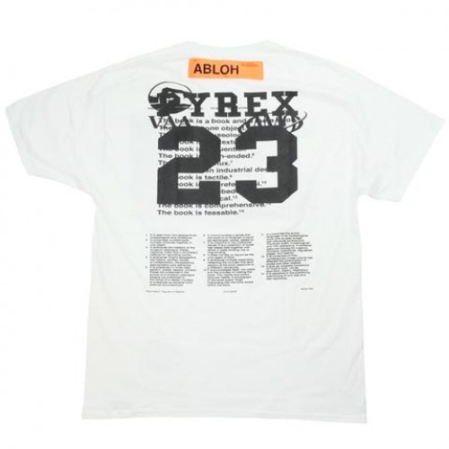 Оригинальный шмот Virgil Abloh x MCA Figures of Speech Pyrex Team Tee White