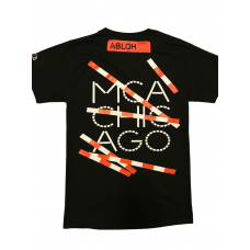 Virgil Abloh x MCA Figures of Speech Tape Tee Black