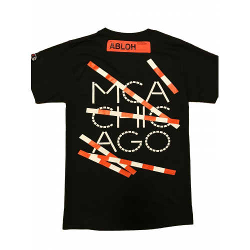 Оригинальный шмот Virgil Abloh x MCA Figures of Speech Tape Tee Black