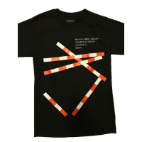 Virgil Abloh x MCA Figures of Speech Tape Tee Black