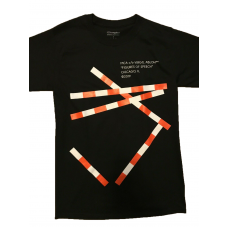 Virgil Abloh x MCA Figures of Speech Tape Tee Black