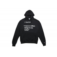 Virgil Abloh x MCA Hyperbole Hoodie Black