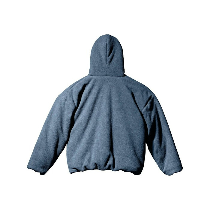 Худи Yeezy Gap Polar Fleece Padded Hoodie Dark Blue Худи Yeezy Gap Polar Fleece Padded Hoodie Dark Blue