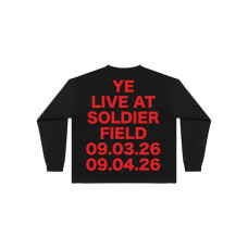 Yeezy LS-03 Live at Soldier Field L/S T-shirt Black