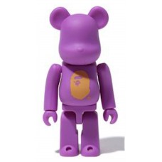 Bearbrick Los Angeles Exclusive 100% Bearbrick Purple/Gold