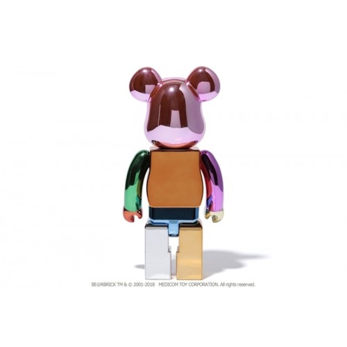 Оригинальная фигурка Bearbrick Multi Color Foil XXV 400% Bearbrick Multi - 28см
