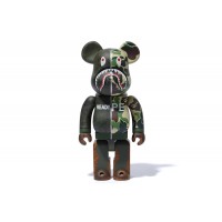 Bearbrick x ReadyMade 100% & 400% Set Bearbrick Olive Drab