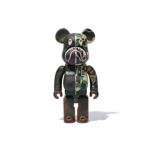 Оригинальный набор фигурок Bearbrick x ReadyMade 100% & 400% Set Bearbrick Olive Drab - 7см и 28см