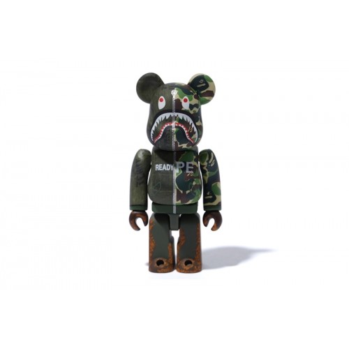 Оригинальный набор фигурок Bearbrick x ReadyMade 100% & 400% Set Bearbrick Olive Drab - 7см и 28см
