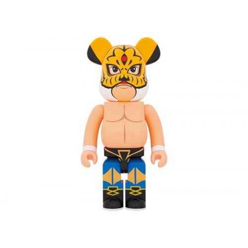 Оригинальная большая фигурка Bearbrick 1st Tiger Mask 1000% - 70см