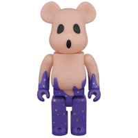 Фигурка (28см) Bearbrick 2015 Halloween GITD 400% Purple