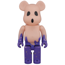 Фигурка (28см) Bearbrick 2015 Halloween GITD 400% Purple