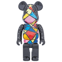 Bearbrick 2016 Xmas Stained Glass 1000% Multi