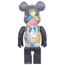 Bearbrick 2016 Xmas Stained-glass Tree Ver. 400% Black
