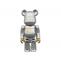 Bearbrick 20th Anniversary 100% & 400% Set Gold & Silver Chrome Ver.