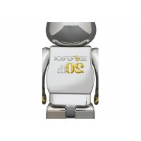 Bearbrick 20th Anniversary 100% & 400% Set Gold & Silver Chrome Ver.