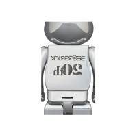 Bearbrick 20th Anniversary 400% Chrome Ver.