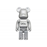 Bearbrick 20th Anniversary 400% Chrome Ver.