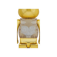 Bearbrick 2G Reverse 1000% Gold Light Up