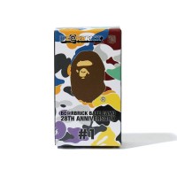 Bearbrick A Bathing Ape 28th Anniversary Camo #1 100% Green/Yellow