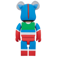 Bearbrick Action Masked Shin-chan 400% Blue