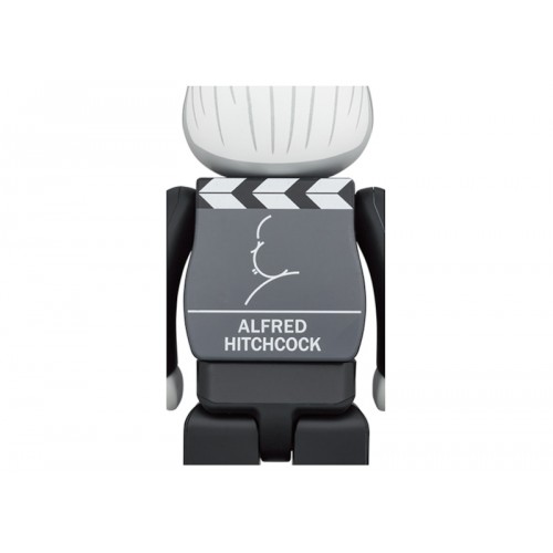 Оригинальная фигурка Bearbrick Alfred Hitchcock 400% - 28см