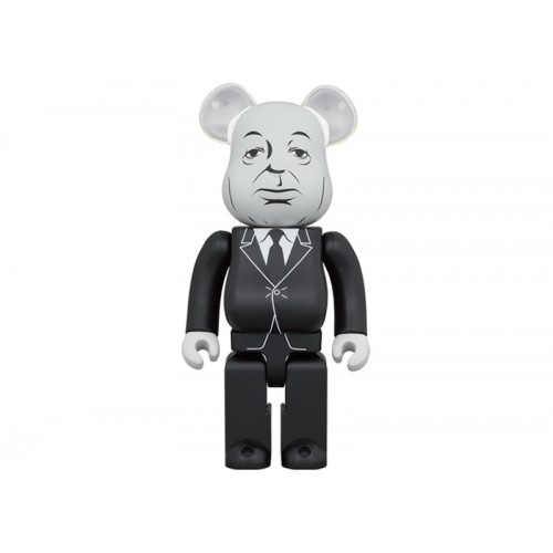 Оригинальная фигурка Bearbrick Alfred Hitchcock 400% - 28см