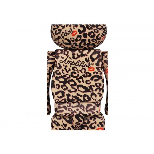 Оригинальный набор фигурок Bearbrick Amplifier 100% & 400% Set Leopard Print - 7см и 28см