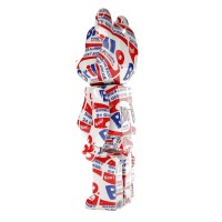 Bearbrick ANDY WARHOL "Brillo" 100% & 400% Set