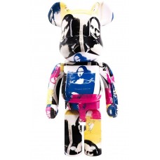 Большая фигурка (70см) Bearbrick Andy Warhol Double Mona Lisa 1000% Multicolor