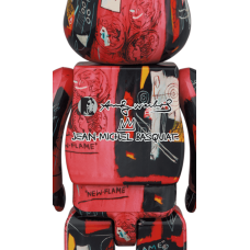 Bearbrick Andy Warhol x JEAN-MICHEL BASQUIAT #1 100% & 400% Set