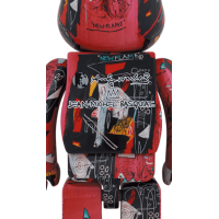 Bearbrick Andy Warhol x JEAN-MICHEL BASQUIAT #1 1000%