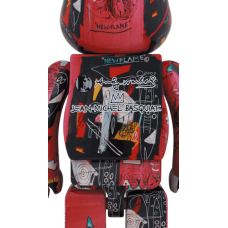 Bearbrick Andy Warhol x JEAN-MICHEL BASQUIAT #1 1000%