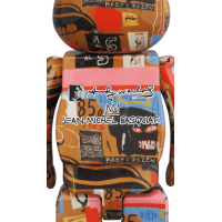 Bearbrick Andy Warhol x JEAN-MICHEL BASQUIAT #2 100% & 400% Set