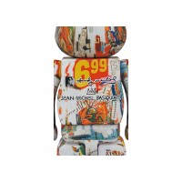 Bearbrick Andy Warhol x JEAN-MICHEL BASQUIAT #4 400%
