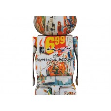 Фигурка (28см) Bearbrick Andy Warhol x JEAN-MICHEL BASQUIAT #4 400%