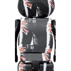 Bearbrick Andy Warhol x The Rolling Stones (Sticky Fingers) 100% & 400% Set