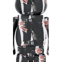 Bearbrick Andy Warhol x The Rolling Stones (Sticky Fingers) 1000%