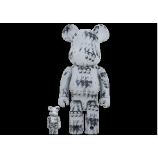 Bearbrick Andy Warhol's Elvis Presley 100% & 400% Set