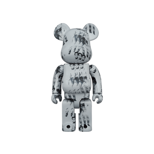 Оригинальная большая фигурка Bearbrick Andy Warhols Elvis Presley 1000% - 70см
