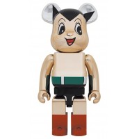 Большая фигурка (70см) Bearbrick Astro Boy Chrome Ver. 1000%