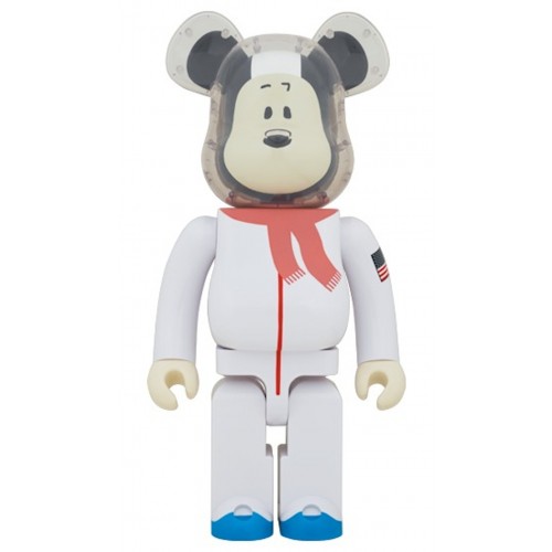 Оригинальная большая фигурка Bearbrick Astronaut Snoopy 1000% - 70см