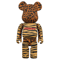 Bearbrick Atmos Animal 100% & 400% Set Orange