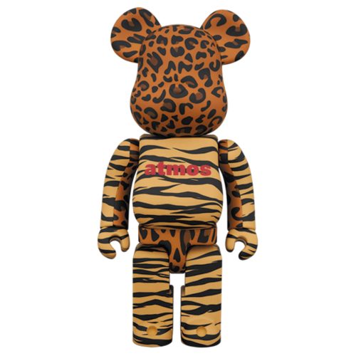 Оригинальный набор фигурок Bearbrick Atmos Animal 100% & 400% Set Orange - 7см и 28см