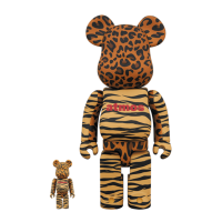 Bearbrick Atmos Animal 100% & 400% Set Orange