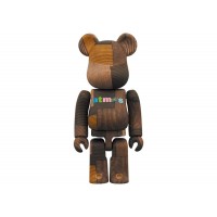 Bearbrick x atmos x Sean Wotherspoon 100% & 400% Set Brown