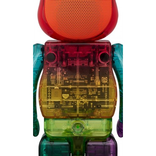Оригинальная фигурка Bearbrick Audio Rainbow Portable Bluetooth Speaker 400% - 28см